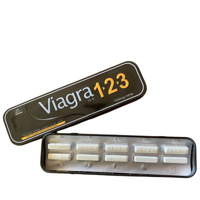 Vigra 123 Men Viagra Pills 1 Box 10 Pills Man Health Care