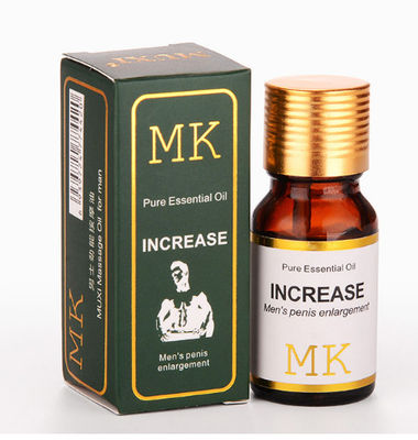 Chiny MK POWIĘKSZ OLEJ Czysty olejek opóźniający Libido Super 10 ml Big Cock Pogrubiający olejek do masażu Złota wersja Mężczyźni Sex Enhancer dostawca