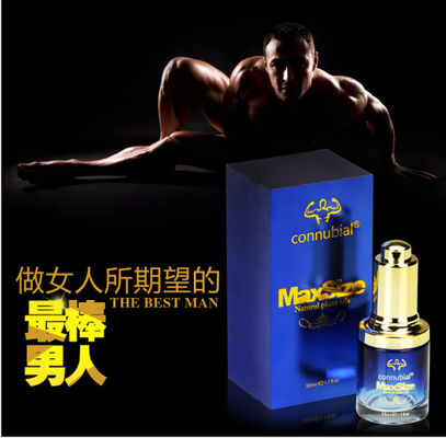 Chiny Connubial Maxsize naturalny olej roślinny Sex Oil Pure Essential Oils Jasny oleisty płyn Trwały olej Penis Powiększenie fabryka